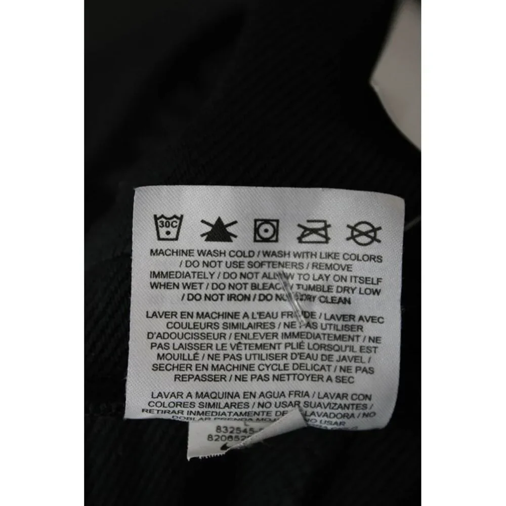 Nike Childrens Boys Pull On Sweatpants Black White Size Large